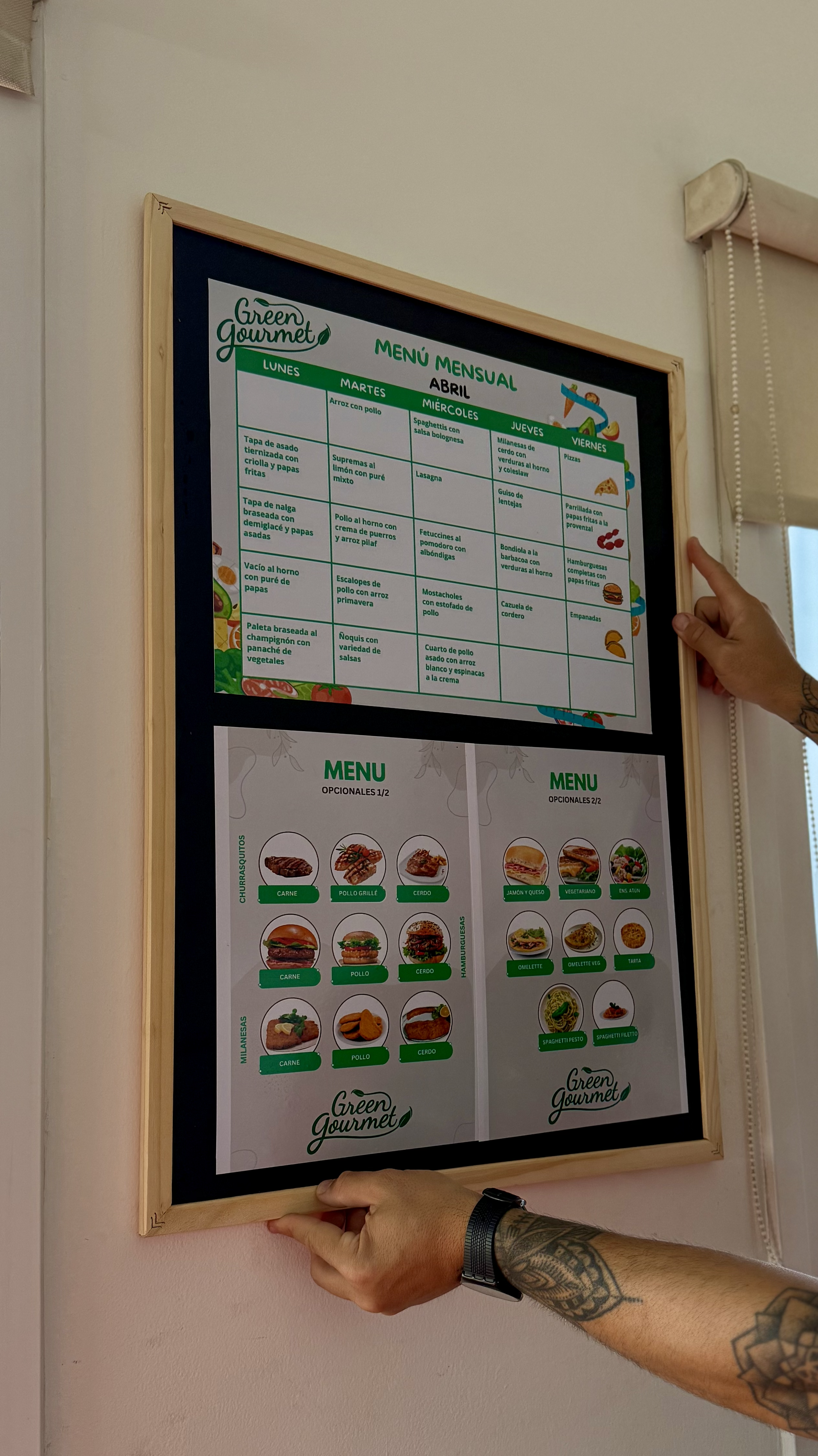 Comedor Green Gourmet en operación